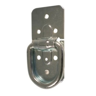 Savigny Zinc Plated Steel D-Shackle Screw Pin 40 kg Safe Working Load 103mm Length 40350 ZI