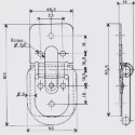 Savigny Zinc Plated Steel D-Shackle Screw Pin 40 kg Safe Working Load 103mm Length 40350 ZI