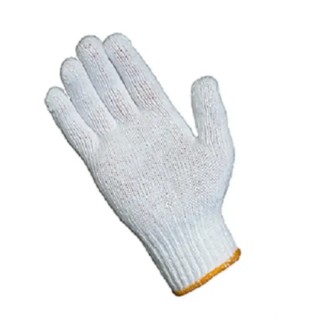 Liscombe White Mixed Fibre Cotton Work Gloves Size 10 Mixed Fibre Coating 673XL