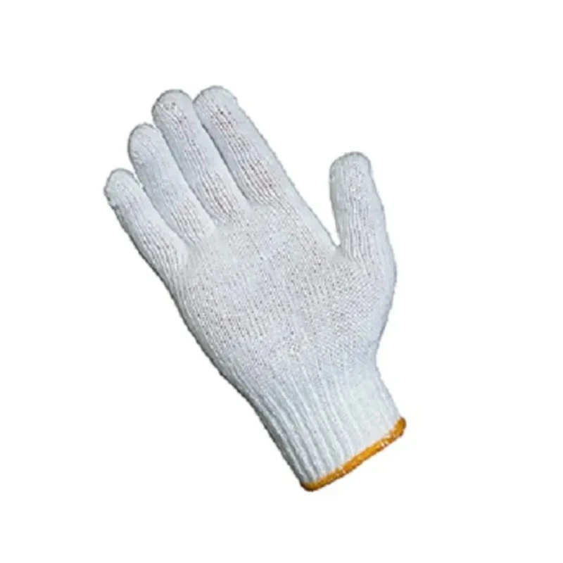 Liscombe White Mixed Fibre Cotton Work Gloves Size 10 Mixed Fibre Coating 673XL