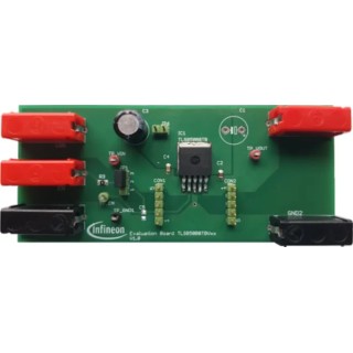 Infineon BOARD LDO Voltage Regulator for TLS850B Linear Voltage Regulator Microcontroller Evaluation Board TLS850B0TB33
