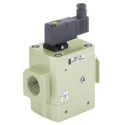 SMC Pneumatic Soft Start Valve G 3/8 10 bar Maximum Operating Temperature 60°C AV3000-F03-3DZ-Q