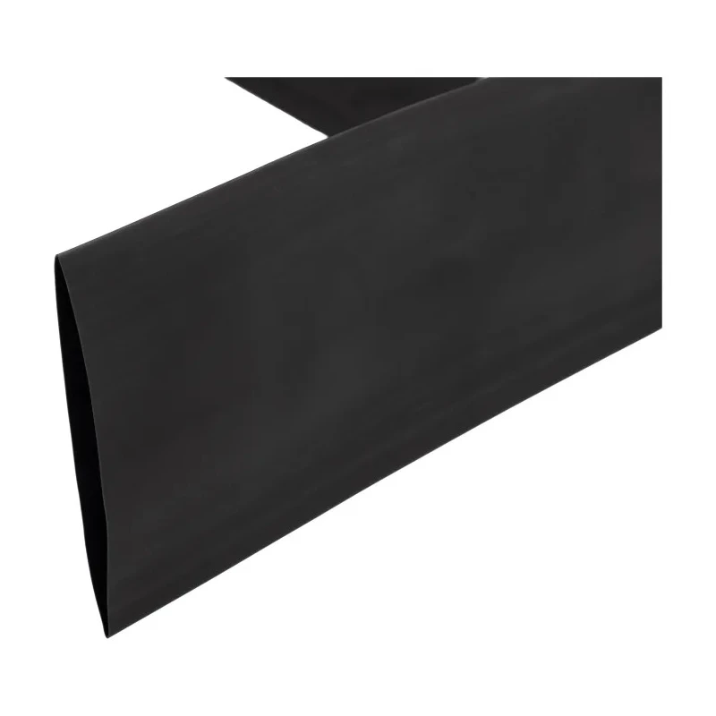 RS PRO Heat Shrink Tubing Black Polyolefin 76.2 mm Sleeve Diameter x 1.22 m Length 2:1 Ratio 234-5930