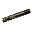 RS PRO End Mill, 10 mm Cutter Diameter, High Speed Steel M35 with 5% Cobalt, 6 mm Weldon Shank, 21 mm Cut Length 234-8278