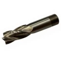 RS PRO End Mill 20 mm Cutter, High Speed Steel M35 with 5% Cobalt, 6mm Weldon Shank, 38 mm Cut Length 234-8283