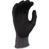 KUTLASS Black Grey Nylon Cut Level 5 Gloves, Polyurethane Coating, Size 9 KUTLAS-ULTRA PU2/09