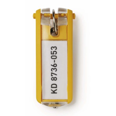 Durable Plastic Key Tag 220V Pack of 6 195704