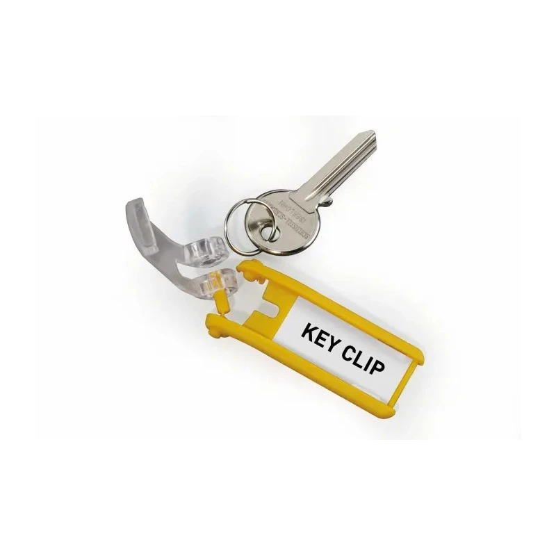 Durable Plastic Key Tag 220V Pack of 6 195704