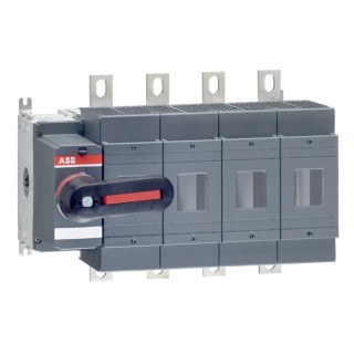 ABB Enclosed Base Mount Fuse Switch Disconnector 2-Pole 400A Switching Voltage 500V Model 1SCA022763R6870
