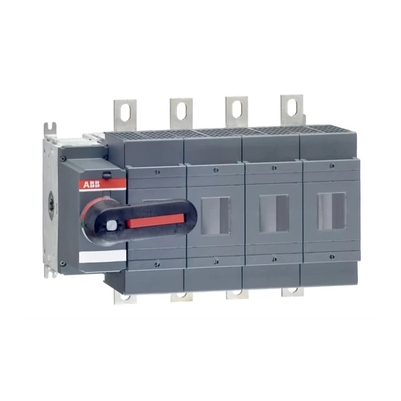 ABB Enclosed Base Mount Fuse Switch Disconnector 2-Pole 400A Switching Voltage 500V Model 1SCA022763R6870
