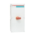 ABB 3-Pole Switch Disconnector OT Series IP65 250A 200 kW, Red Yellow Handle 
