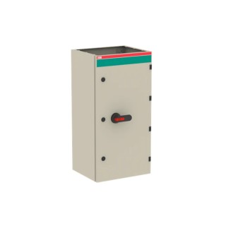 ABB 3-Pole Switch Disconnector, Rated, 315A Current, 180 kW Power, OT Series, 1000V AC, Screw Clamp Terminal, Black IP54