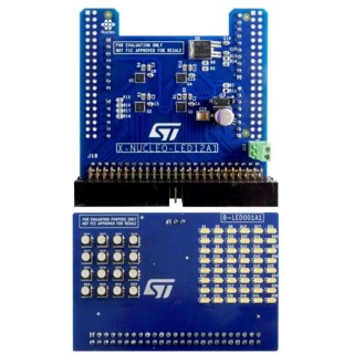 STMicroelectronics LED Driver Expansion Board for STM32 Nucleo with Four LED1202 Devices X-NUCLEO-LED12A1