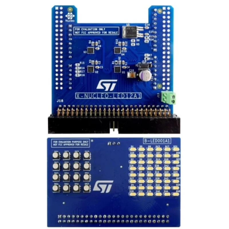 STMicroelectronics LED Driver Expansion Board for STM32 Nucleo with Four LED1202 Devices X-NUCLEO-LED12A1