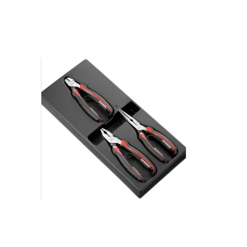 Facom 3-Piece Plier Set Combination Pliers Cutters Long Nose Pliers MOD.CPEA0