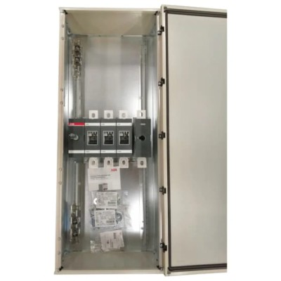 ABB 3-Pole Switch Disconnector IP65, 570A, 560 kW, Screw Clamp Terminal, Padlock Compatible OT Series IP65