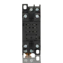 Omron LY 8 Way 2000V DIN Rail Relay Socket for LY Series Bi-polar Relay PTFZ-08-E
