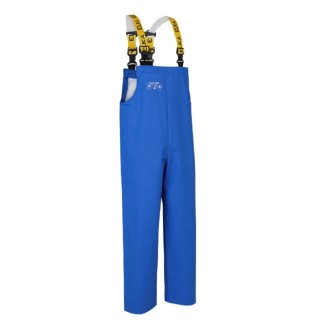Elka Gb Royal Blue Reusable Overall Size L, Polyurethane and Polyamide Material, Cold Resistant, Button Closure E0101/L