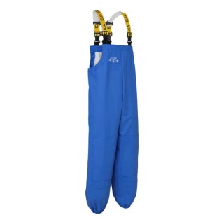 Elka Gb Blue Reusable Bib & Brace Overall Size S Liquid and Chemical Resistant Knee Pad Pocket Denmark E0104/B/S
