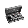 Facom 19-Piece 1/2 Inch Drive 12 Point Socket Set Chrome Vanadium Steel S.161-2P12