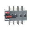 ABB 4-Pole Screw Switch Disconnector 400A, IP00, Black Handle, IEC 60947-3, 1000V AC OT Series