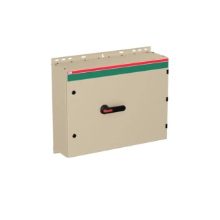 ABB 6-Pole Screw Mount Switch Disconnector IP65 Rated Galvanised Steel Enclosure OT Series 