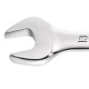 Facom Double Ended Open Spanner Metric 16 x 17 mm, Chrome Vanadium Steel, Chrome Finish, 210mm Length 44.16X17