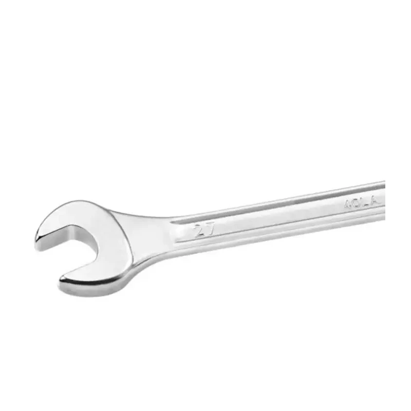 Facom Combination Spanner 23 mm, 381mm Overall Chrome Finish 12 Points 15° Offset 40.23LA