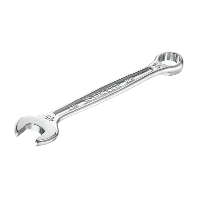 Facom Combination Spanner 41 mm, 460 mm Overall Length, Chrome Finish 15° Offset Angle 440.41