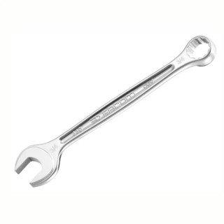 Facom Combination Spanner 7/8 in, 248mm Overall Chrome Finish 12-Point 15° Offset 440.7/8
