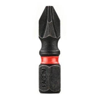 Facom Screwdriver Bit PH2 Tip Phillips Drive 47.5mm Overall 2-Piece ENP.102