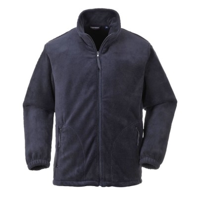 Portwest Aran Fleece Jacket Navy Polyester Unisex Size M F205NARM