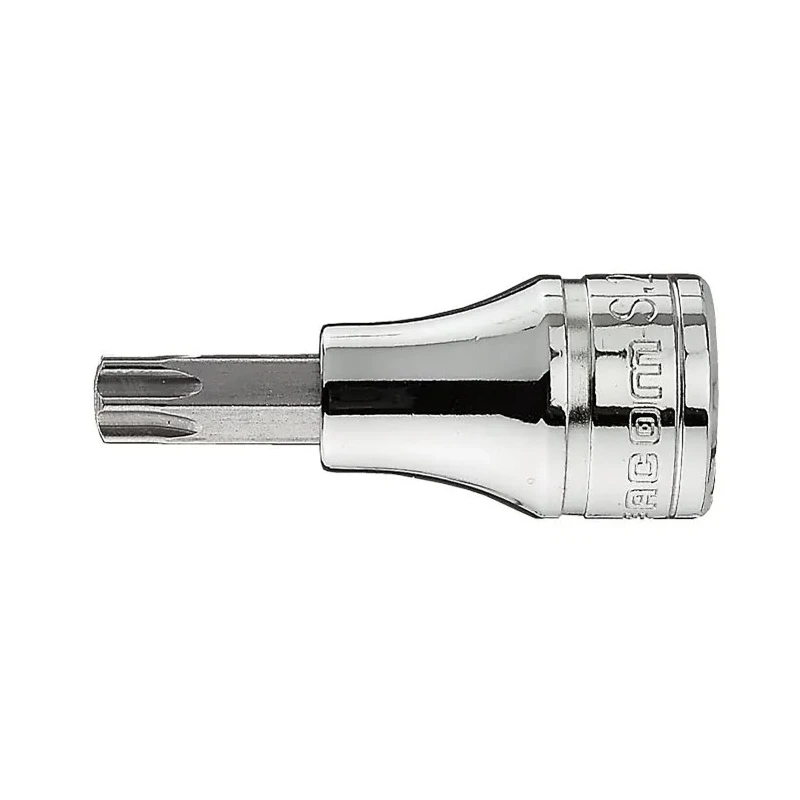 Facom 3/8 in Drive 5.49 mm Torx Square Socket 46mm Overall Length JX.30