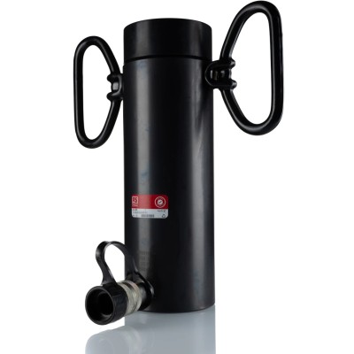 RS PRO Portable Hollow Plunger Hydraulic Cylinder Single Acting 22 Ton Capacity 150 mm Stroke 700 bar 235-8226