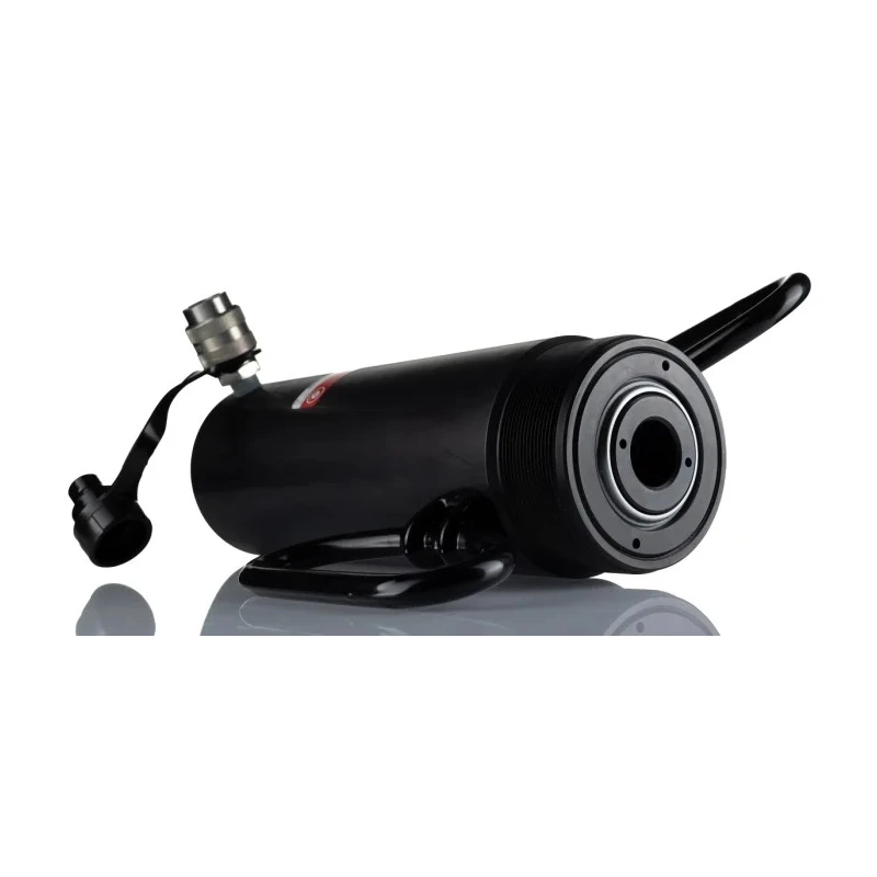 RS PRO Portable Hollow Plunger Hydraulic Cylinder Single Acting 22 Ton Capacity 150 mm Stroke 700 bar 235-8226