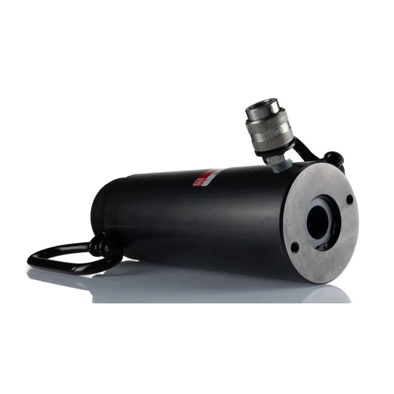 RS PRO Portable Hollow Plunger Hydraulic Cylinder Single Acting 22 Ton Capacity 150 mm Stroke 700 bar 235-8226