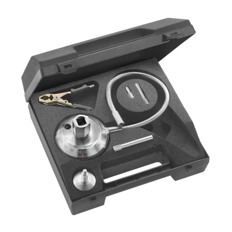 Facom 6 Piece Angular Torque Gauge Tool Kit with Box DMP.360L