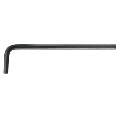 Facom L Metric Hex Key, Hex Size 7 mm, Long Arm, Phosphate Finish, Silicon Steel 83H.7