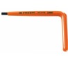 Facom L Metric Insulated Hex Key Long Arm, Hex Size 8 mm, Overall Length 125 mm 83.8AVSE