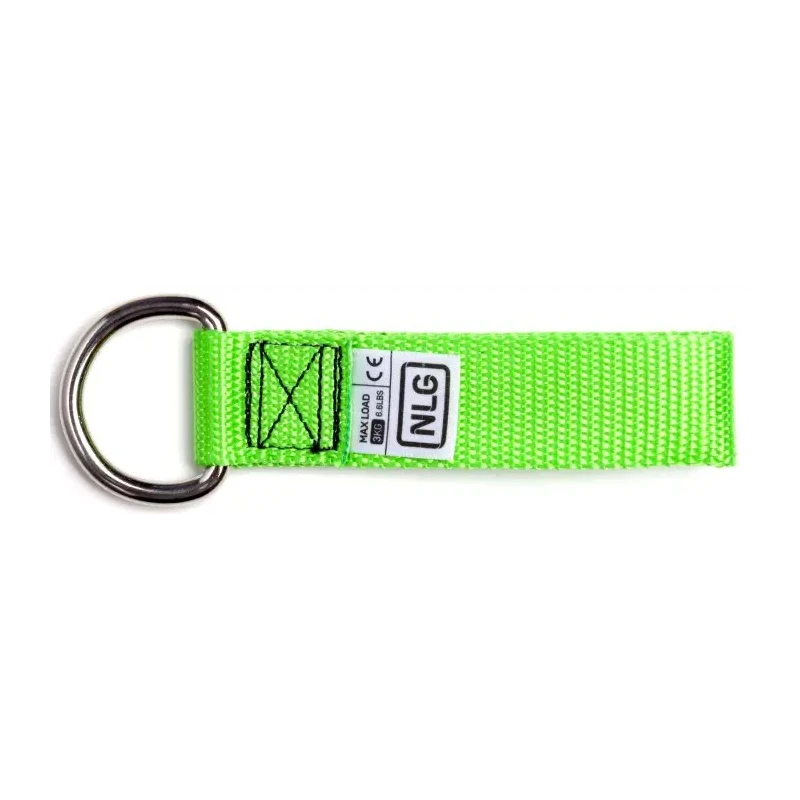 Never Let Go 13 x 2.5 cm Polyester Webbing Belt Ring Tether Ring 3 kg Weight Capacity 101366