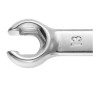 Facom Flare Nut Spanner Double Ended Metric Size 11 x 13 mm Chrome Vanadium Steel Chrome Finish 143mm Overall Length 43.11X13