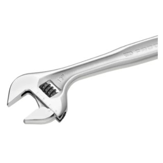 Facom Adjustable Spanner with 41 mm Jaw Capacity, 300 mm Length, Chrome Vanadium Steel 101.12