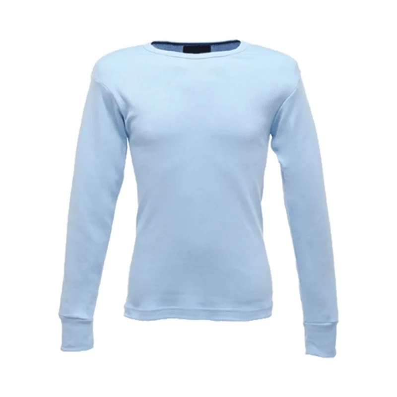 Regatta Professional Thermal Long Sleeve Base Layer Shirt M Blue Cotton, Polyester TRU112 500 60