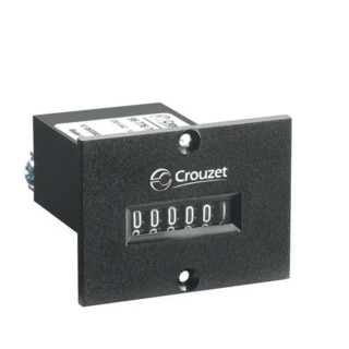 Crouzet 6 Digit Pulse Counter 4mm Digit Height, Screw Mount CIM36x48-Screw