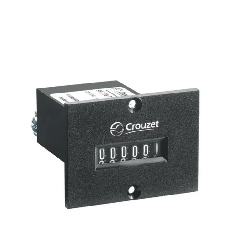 Crouzet 6 Digit Pulse Counter 4mm Digit Height, Screw Mount CIM36x48-Screw
