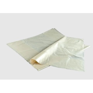 RS PRO Transparent Plastic Bin Bag 90L Capacity, 50 Per Pack BK240B1