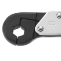 Facom Flare Nut Spanner Single Ended 11 mm, 141 mm Overall Chrome Finish 70A.11
