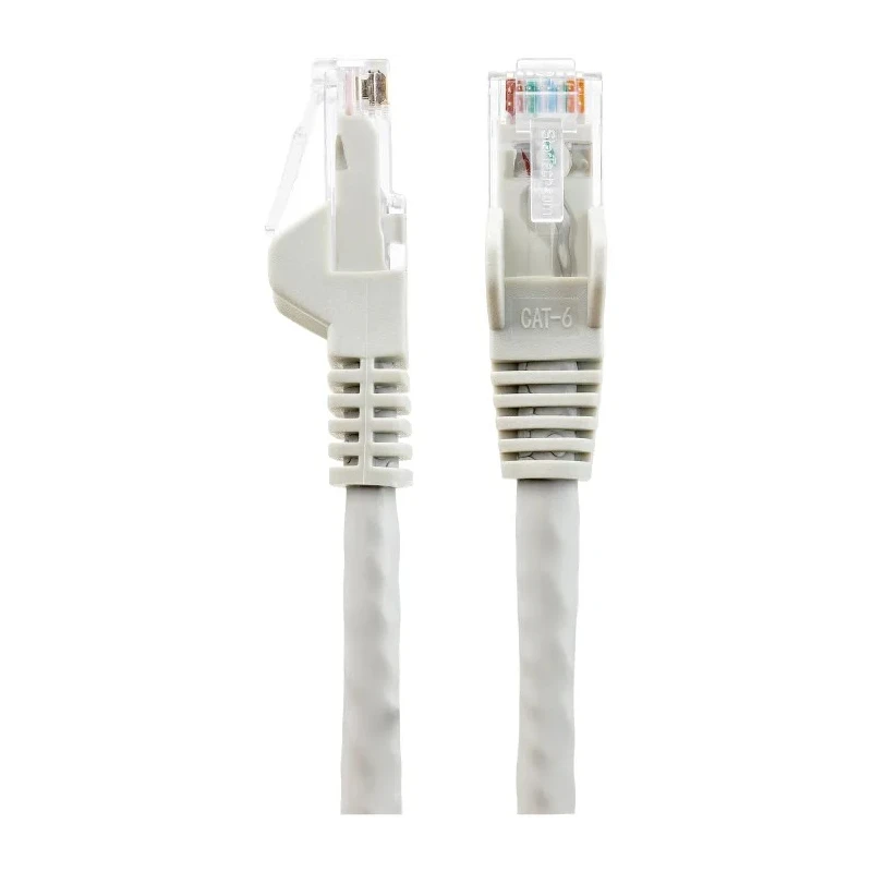 StarTech.com Cat6 Ethernet Cable 4 Core Unshielded, Unscreened, Snagless, Low Smoke Zero Halogen Jacket, 0.5 m 