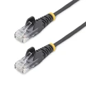 StarTech.com Ethernet Cable 4 Core, Black, 3 m Length, Unshielded Unscreened, Snagless RJ45 with Low Smoke Zero Halogen Cat6