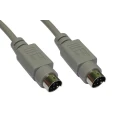 RS PRO PS/2 Cable Assembly Grey Polyvinyl Chloride Jacket 2 m 236-9120